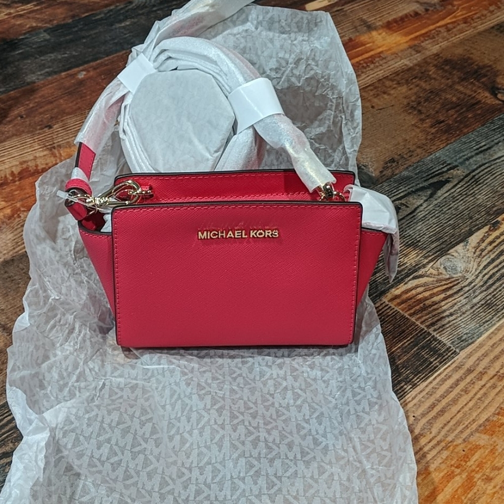 2HP🎉🆕 Michael Kors Selma Mini Saffiano Crossbody - Picture 6 of 10
